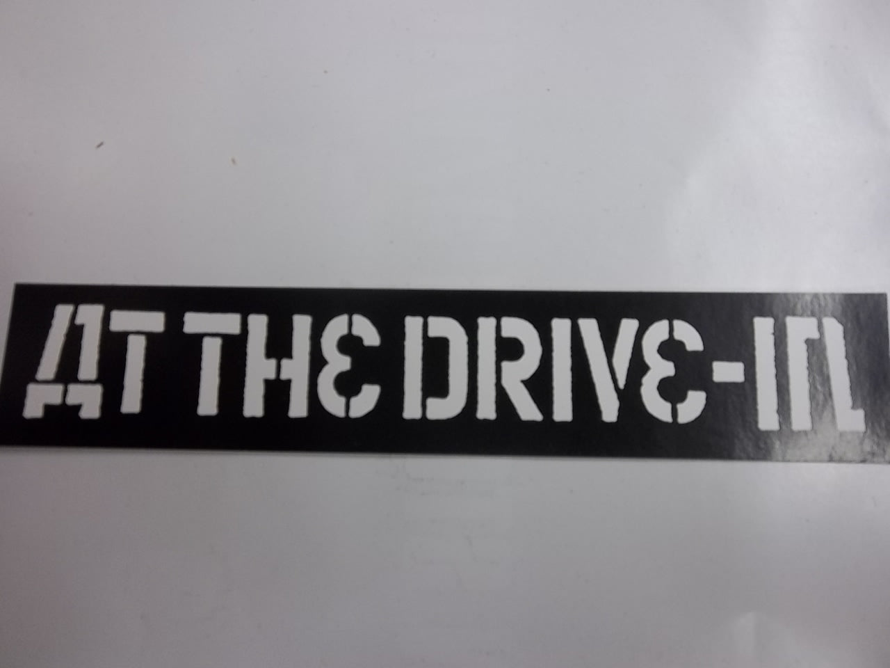 AT THE DRIVE IN - AT THE DRIVE IN STICKER