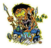 DIRTY DONNY STICKER - HEAD HUNTING