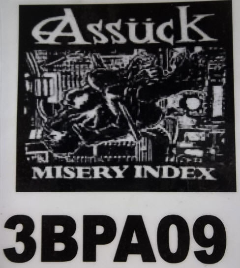 ASSUCK - MISERY INDEX BACK PATCH