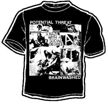 POTENTIAL THREAT - BRAINWASHED TEE SHIRT