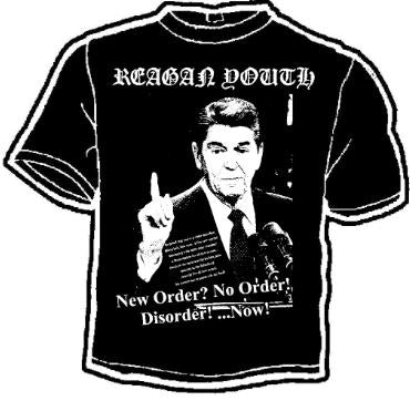 REAGAN YOUTH - NEW ORDER TEE SHIRT