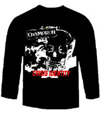 OXYMORON - CRISIS IDENTITY LONG SLEEVE TEE SHIRT
