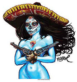 BIGTOE STICKER - CHICA TERMINO