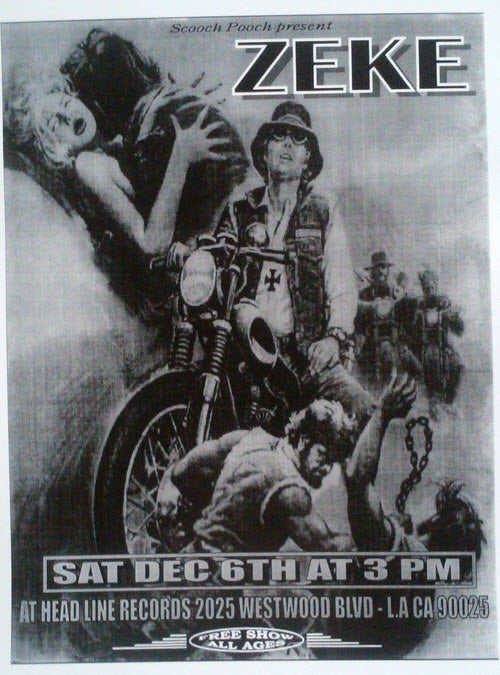 HEADLINE FLYER - ZEKE