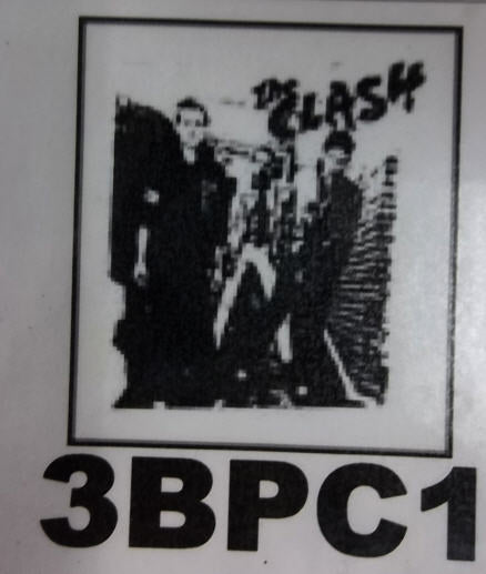 CLASH - FIRST LP BACK PATCH