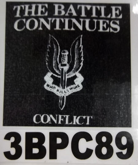 CONFLICT - THE BATTLE CONTINUES BACK PATCH