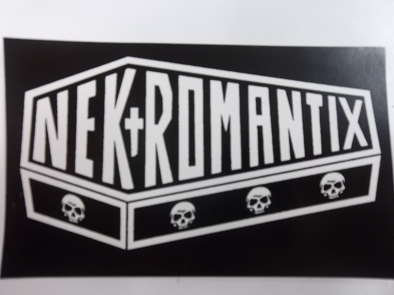 NEKROMANTIX - COFFIN STICKER