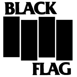 BLACK FLAG - BLACK FLAG - BARS + BLACK FLAG WHITE 1" BUTTON