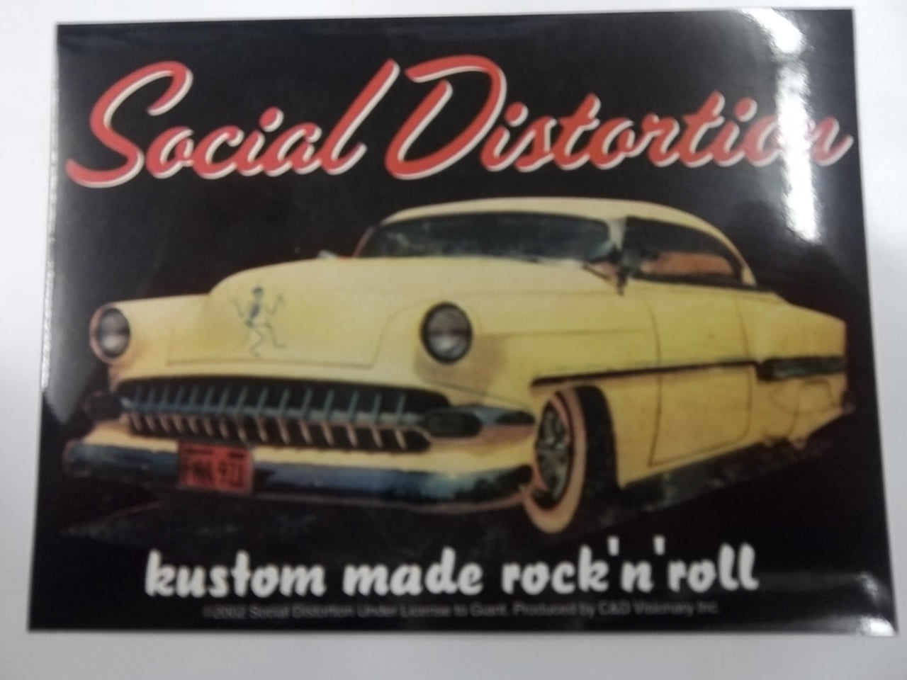 SOCIAL DISTORTION - CAR STICKER