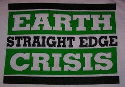 EARTH CRISIS - STRAIGHT EDGE 1" BUTTON