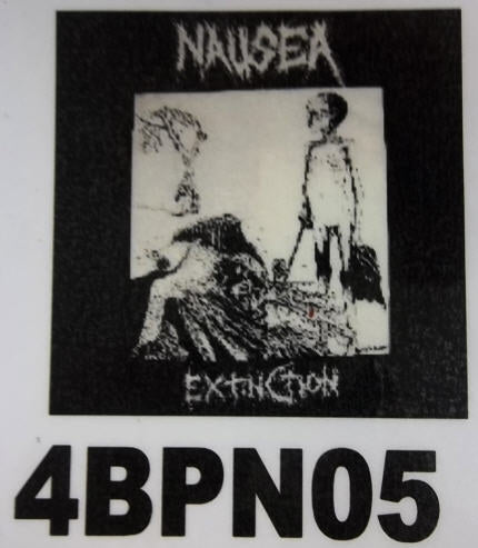 NAUSEA - EXTINCTION BACK PATCH