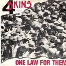4 SKINS - ONE LAW FOR THEM BACK PATCH