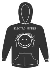 ELECTRO HIPPIES - LOGO HOODIE SWEATSHIRT