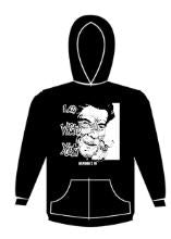 WASTED YOUTH - REAGAN'S IN (BLACK) HOODIE SWEATSHIRT
