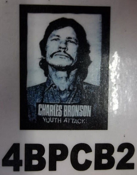CHARLES BRONSON - YOUTH ATTACK BACK PATCH