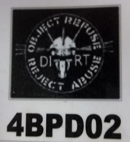 DIRT - OBJECT REFUSE BACK PATCH