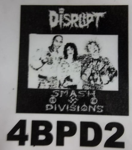 DISRUPT - SMASH DIVISION BACK PATCH