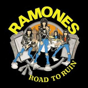 RAMONES - ROAD TO RUIN 1" BUTTON