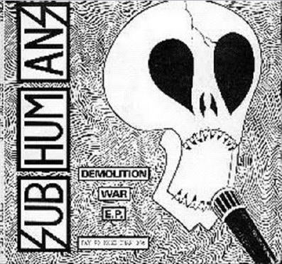 SUBHUMANS - DEMOLITION 1" BUTTON