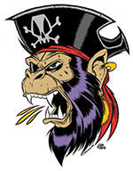 ALAN FORBES STICKER - CAPTAIN APE