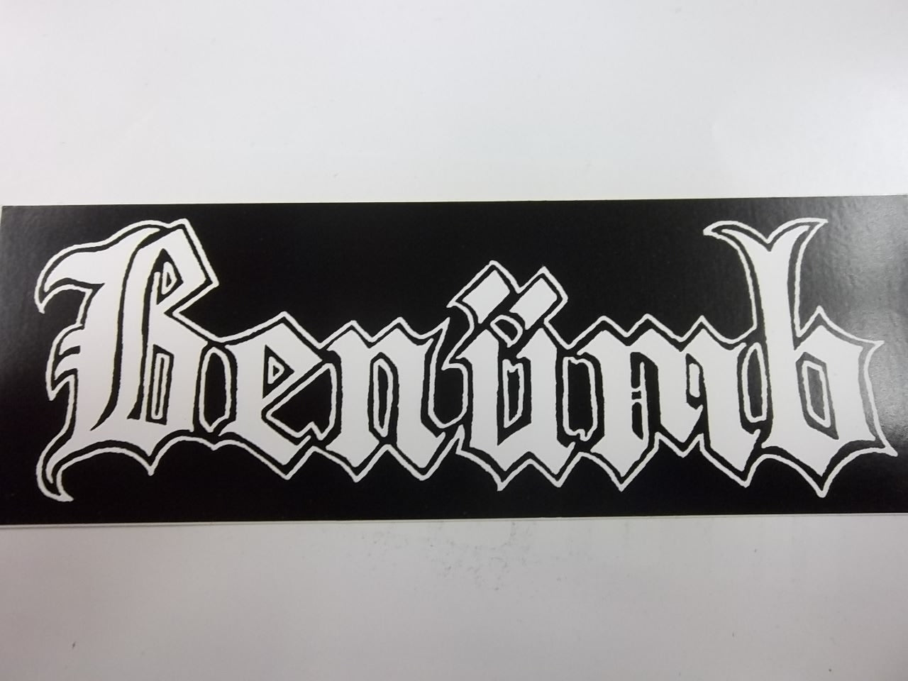 BENUM - BENUM STICKER