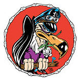 ALAN FORBES STICKER - COMMANDANT