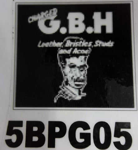 GBH - LEATHER BRISTLES BACK PATCH