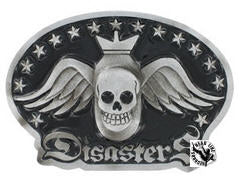 DISASTER - LOGO BELT BUCKLE