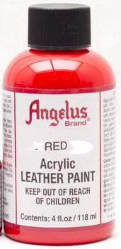 ANGELUS LEATHER PAINT RED ACRYLIC
