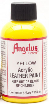 ANGELUS LEATHER PAINT YELLOW ACRYLIC