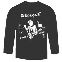 DISCLOSE - A MASS OF RAW SOUND ASSAULT LONG SLEEVE TEE SHIRT