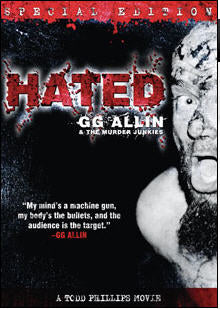 GG ALLIN - HATED IN  THE NATION SPECIAL EDITION DVD