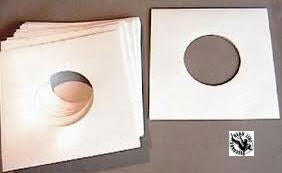 7" PAPER INNERSLEEVES WITH HOLE (PACK OF 50)