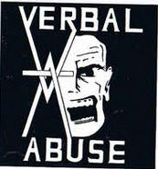 VERBAL ABUSE - LOGO STICKER