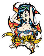 ALAN FORBES STICKER - FOOLS GOLD