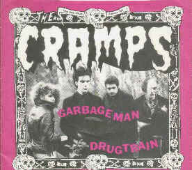 CRAMPS - GARBAGE MAN 1" BUTTON