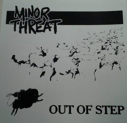 MINOR THREAT - OUT OF STEP STICKER