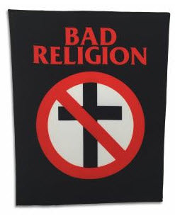 BAD RELIGION - CROSSBUSTER BACK PATCH