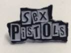 SEX PISTOLS - SEX PISTOLS NEWS PAPER ENAMEL PIN BADGE