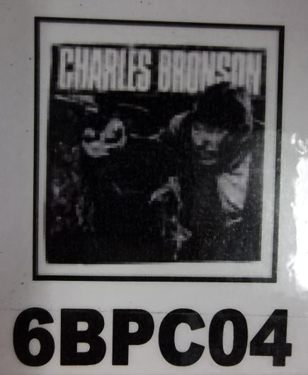 CHARLES BRONSON - CHARLES BRONSON PICTURE BACK PATCH