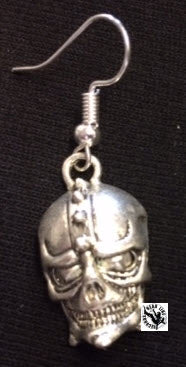 EARRING - SKULL #2 WITH HELMET