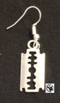 EARRING - RAZOR BLADE
