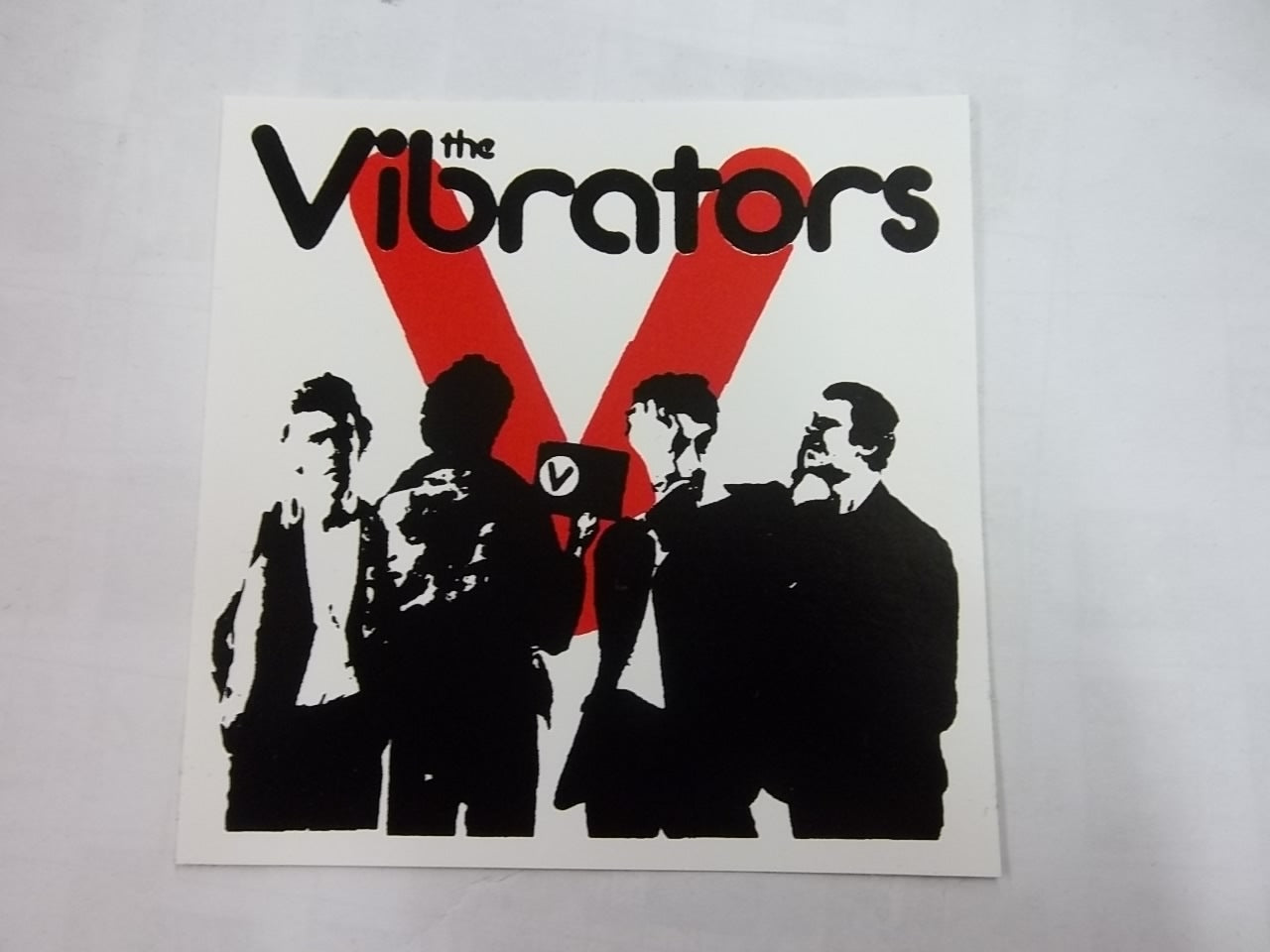 VIBRATORS - BAND PICTURE STICKER