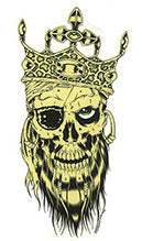ALAN FORBES STICKER - PIRATE KING
