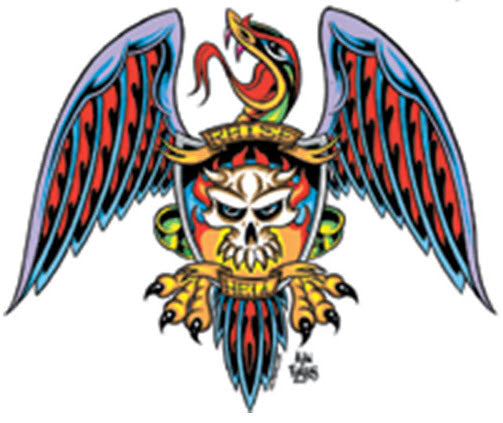 ALAN FORBES STICKER - RAISE HELL