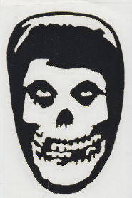 MISFITS - SKULL RUBOFF STICKER