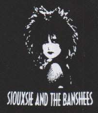 SIOUXSIE & THE BANSHEES - SIOUXSIE PICT PATCH
