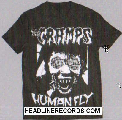 CRAMPS - HUMAN FLY TEE SHIRT