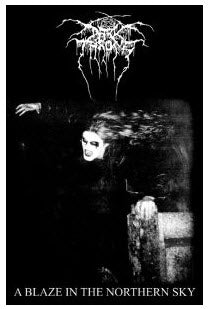 DARKTHRONE - A BLAZE IN THE NORTHERN SKY FABRIC FLAG BANNER