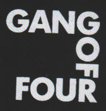 GANG OF FOUR - LOGO PATCH